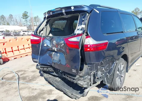2018 Toyota Sienna Xle from USA, damaged, VIN 5TDDZ3DC6JS206368